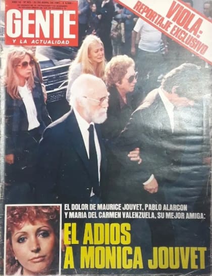 Mónica Jouvet y un adiós rodeado de amigos, familiares y su público querido