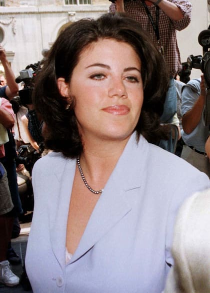 Monica Lewinsky, en 1995 cuando se la relacionó con el entonces presidente de los EE.UU, Bill Clinton
