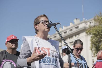 Mónica Sulle, coordinadora nacional del MST Teresa Vive