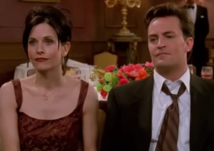 Monica y Chandler se convirtieron en una de las parejas de ficción más populares (Foto: IMDb)