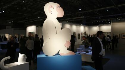 Mono albino, de Edgardo Giménez, adquirido por el Museo Nacional de Bellas Artes