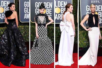 Moños que destacan para Penélope Cruz, Sofía Carson, Julianne Moore y Charlize Theron