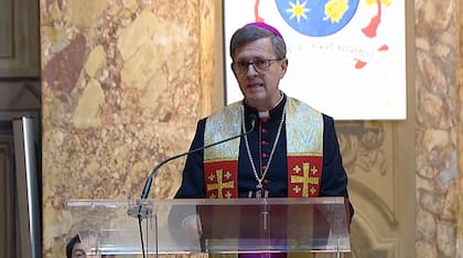 Monseñor Garcia Cuerva, en el tedeum