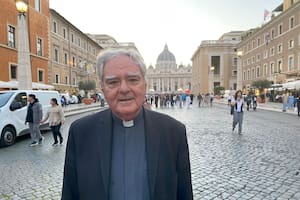 Monseñor Oscar Ojea, obispo de San Isidro y presidente saliente de la Conferencia Episocopal Argentina