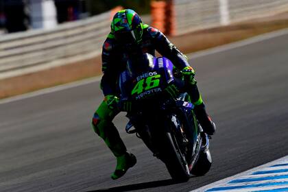 Desde esta primera prueba en Jerez se probará la vigencia de Valentino Rossi