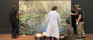 ¿Cómo viaja por el país la obra de arte más cara de la Argentina?