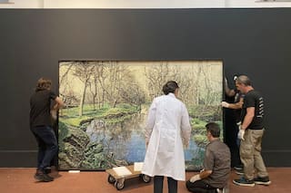 ¿Cómo viaja por el país la obra de arte más cara de la Argentina?