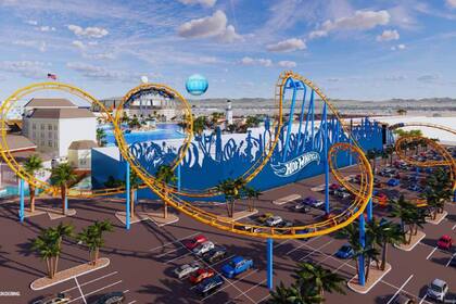 Montaña rusa de Hot Wheels