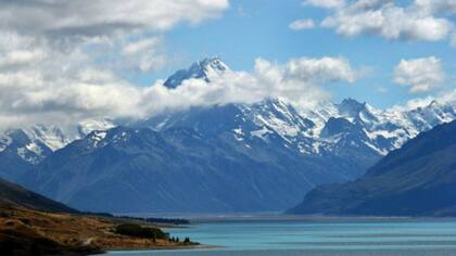 Monte Cook, la montaña más alta de Nueva Zelanda y también la del continente Zelandia