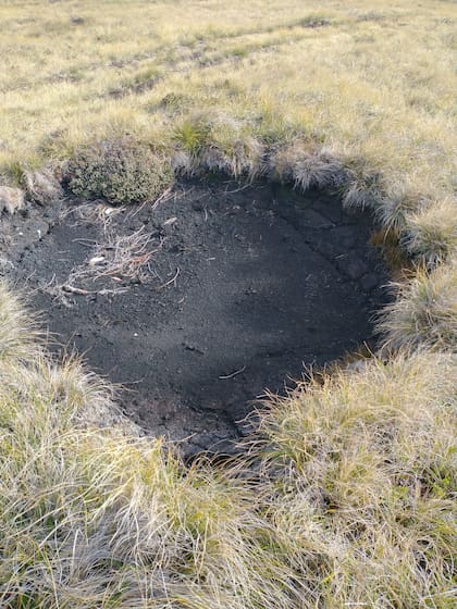 Monte Longdon: el pasto no volvió a crecer en el lugar donde cayó una carga de artillería