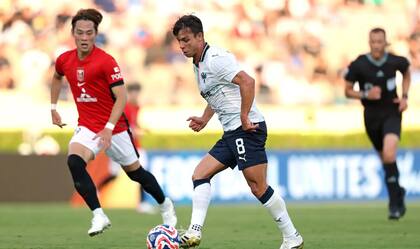 Monterrey contra Urawa Red Diamonds en el Mundial de Clubes.