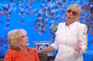 El motivo por el que Jimena Monteverde apareció en el programa de Mirtha con lentes oscuros
