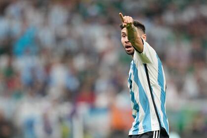 Montiel, el único amonestado del seleccionado argentino