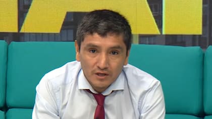 Montoya en los estudios de LN+