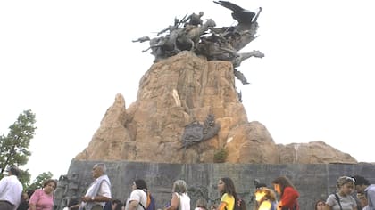 Monumento al Ejército de los Andes, en el Cerro de la Gloria