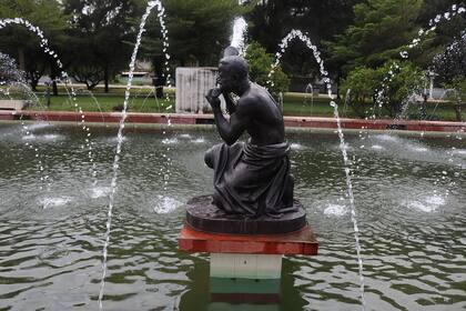 Monumento al presidente Nkrumah Kwame en Accra, Ghana