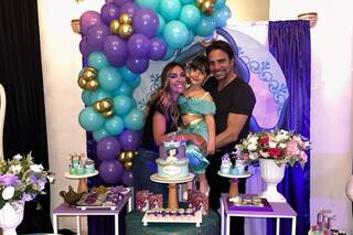 Moorea, la hija Floppy Tesouro y Rodrigo Fernández Prieto, cumplió 7 años y tuvo un festejo a puro lujo