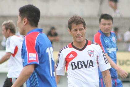 Mora convirtió un gol para el triunfo ante Shaghai Shenua