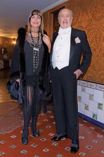 Mora Furtado con
Gino Bogani.