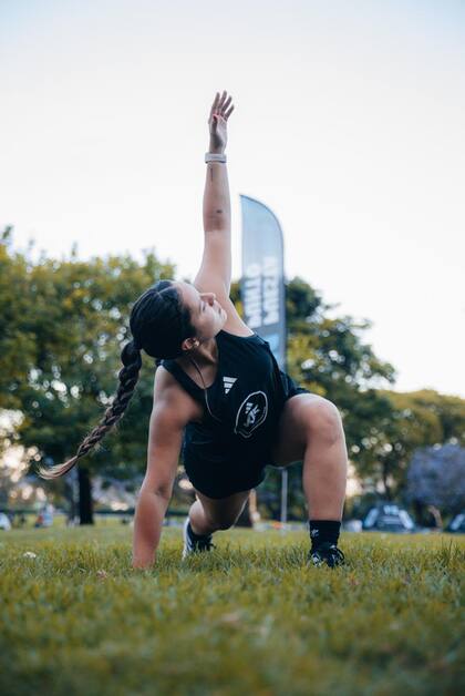 Mora Melgarejo llegó a Buenos Aires desde Río Gallegos y necesitaba entrenarse y socializar: dio en la tecla