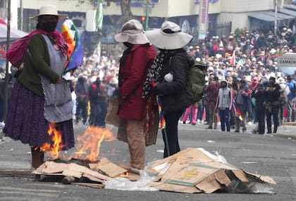 Morales afirmó que las protestas se dan como consecuencia dierecta del modelo económico