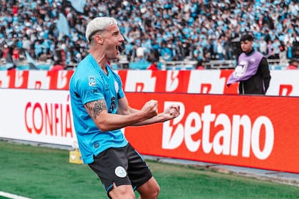 Morales fue decisivo: anotó el gol del 1-1 y salvó el arco de Belgrano en la última jugada del partido