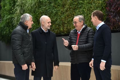 Morales, Larreta, Lunghi y Santilli