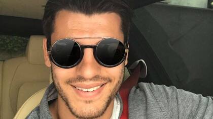 Morata, feliz
