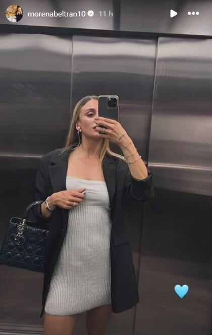 Morena Beltrán mostró su outfit para asistir a la juntada íntima con los jugadores de Boca