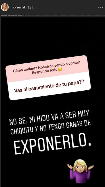 Morena respondió cada una de las preguntas de sus seguidores
