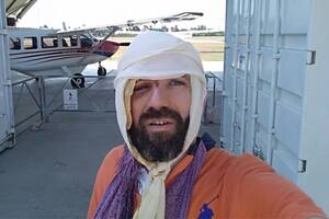 Morgan Segui sufrió un accidente que podría haberle costado la vida, pero lo salvó un rebaño de cabras (foto: Les Others)