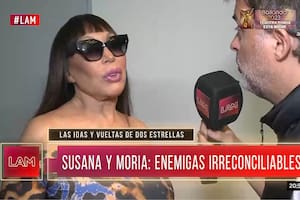 Moria Casán le respondió tajante a Susana Giménez y dijo que tiene un "humor anaftalinado"