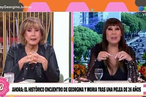 Cara a cara: cuánto midió el reencuentro entre Georgina Barbarossa y Moria Casán