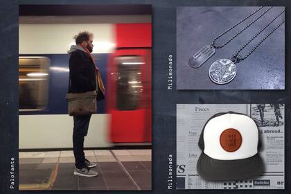 Morral $2023 de Palofante / Collares $180 c/u de Milimonada / Gorra $300 de Milimonada /