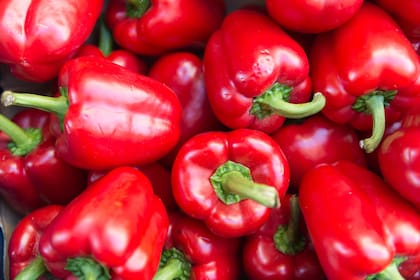 morrones rojos