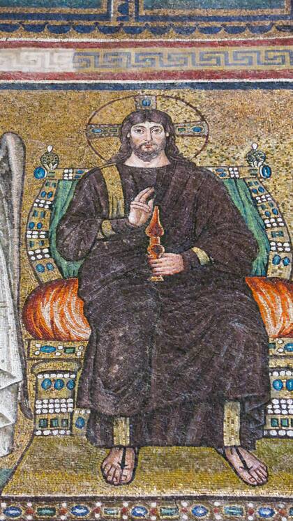 Mosaico de San Apolinar Nuevo.