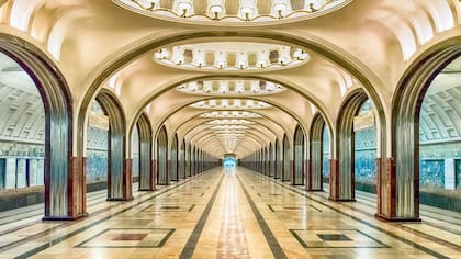 Moscú y los rastros de los años 30 bajo tierra. Foto: Marco Rubino