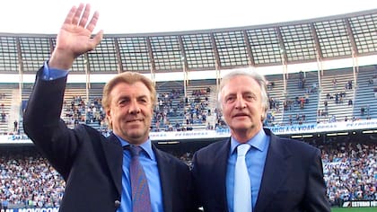 Mostaza Merlo fue el primer entrenador que eligió al llegar a Racing