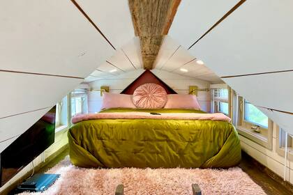 Mother Eve es la casa prefabricada que triunfa en Airbnb, en el Parque Nacional Zion, en Utah