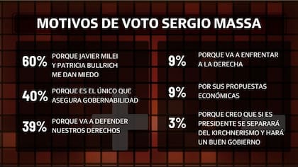 Motivos de voto a Sergio Massa