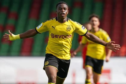 Moukoko, la joya de 16 años del fútbol alemán