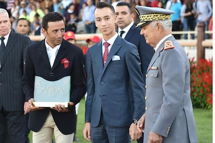 El príncipe Moulay Hassan es fanático de los deportes