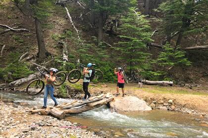 Mountain bike, entre las actividades de Huemules