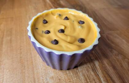 Mousse de dulce de leche