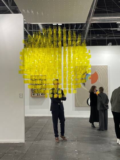 Móvil de Julio Le Parc en Albarrán Bourdais