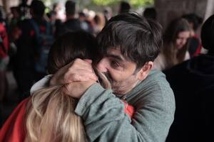 Movilización al a la Agencia nacional de discapacidad para que los reciban representantes de la institución