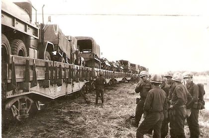 Movilización del Ejercito Argentino al sur en 1978 por conflicto Beagle, en el marco de la Operación Soberanía