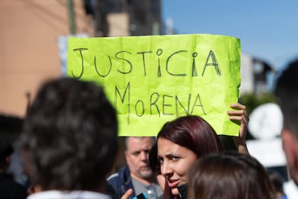 Movilización en Lanús por el asesinato de Morena, la niña asesinada por motochorros