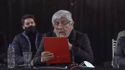 Moyano acusó al macrismo, los medios de comunicación y la AFI de entrometerse en el presente de Independiente