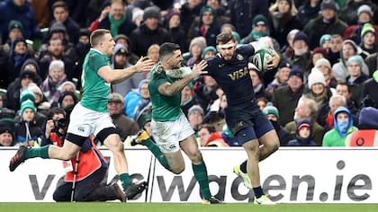 Moyano se banca la doble marca irlandesa tras una notable corrida; luego llegaría su try